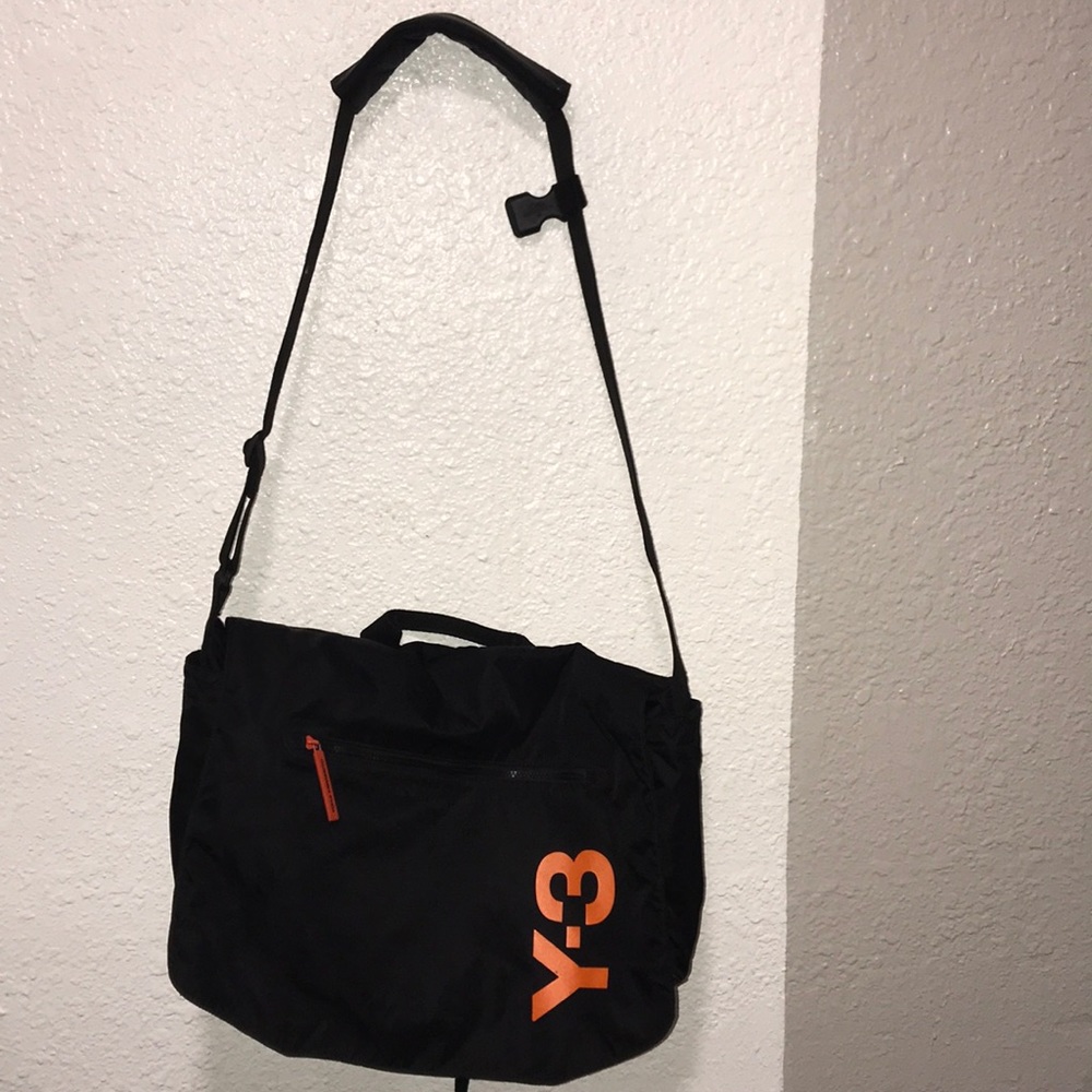 Yohji Yamamoto x Adidas messenger bag